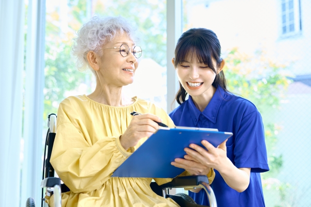 施設入所のお手伝いをしました